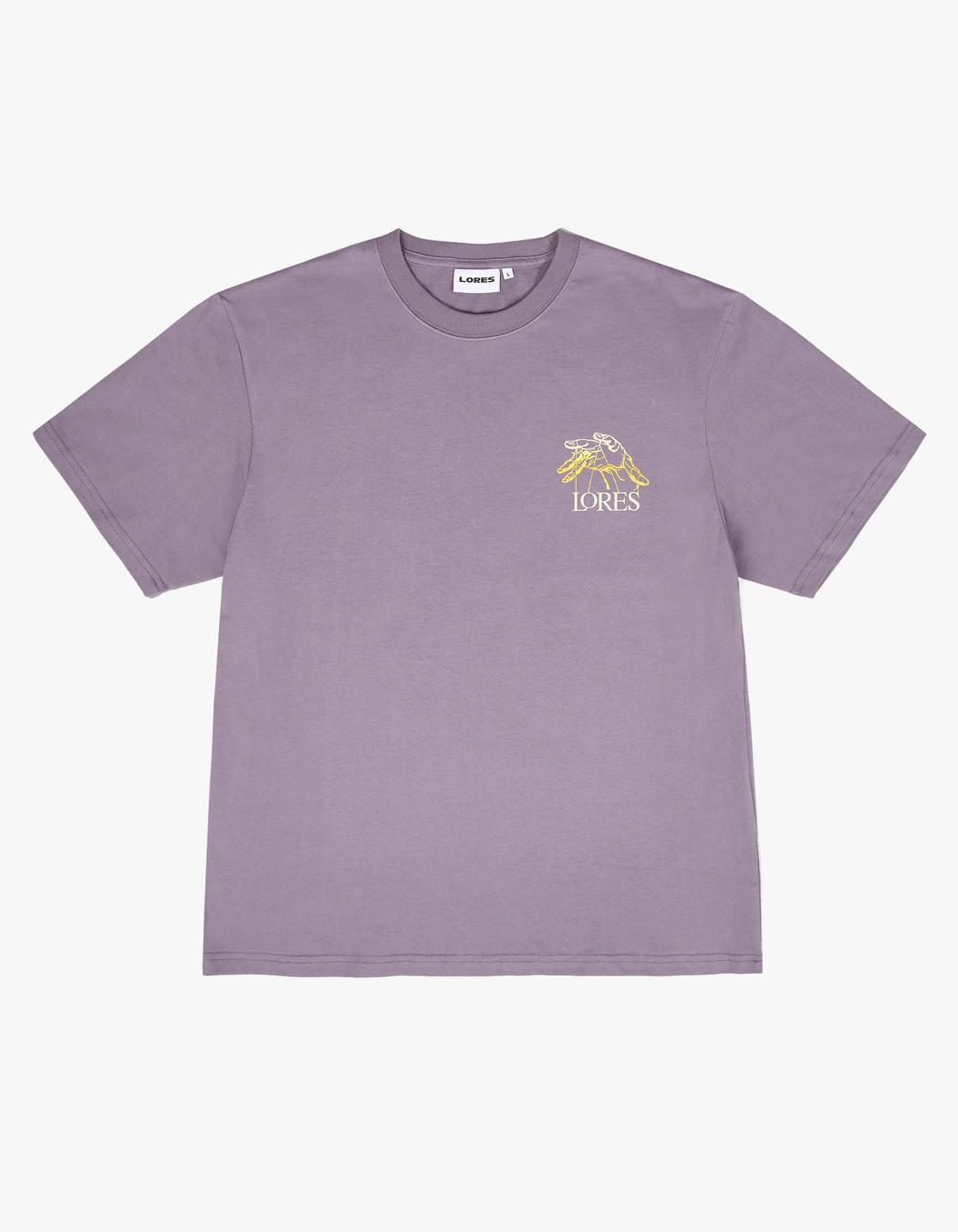 ★LORES★ Puppet Logo L/S Tee Purple LORES Puppet Logo Gradient S/S Tee - Purple | International